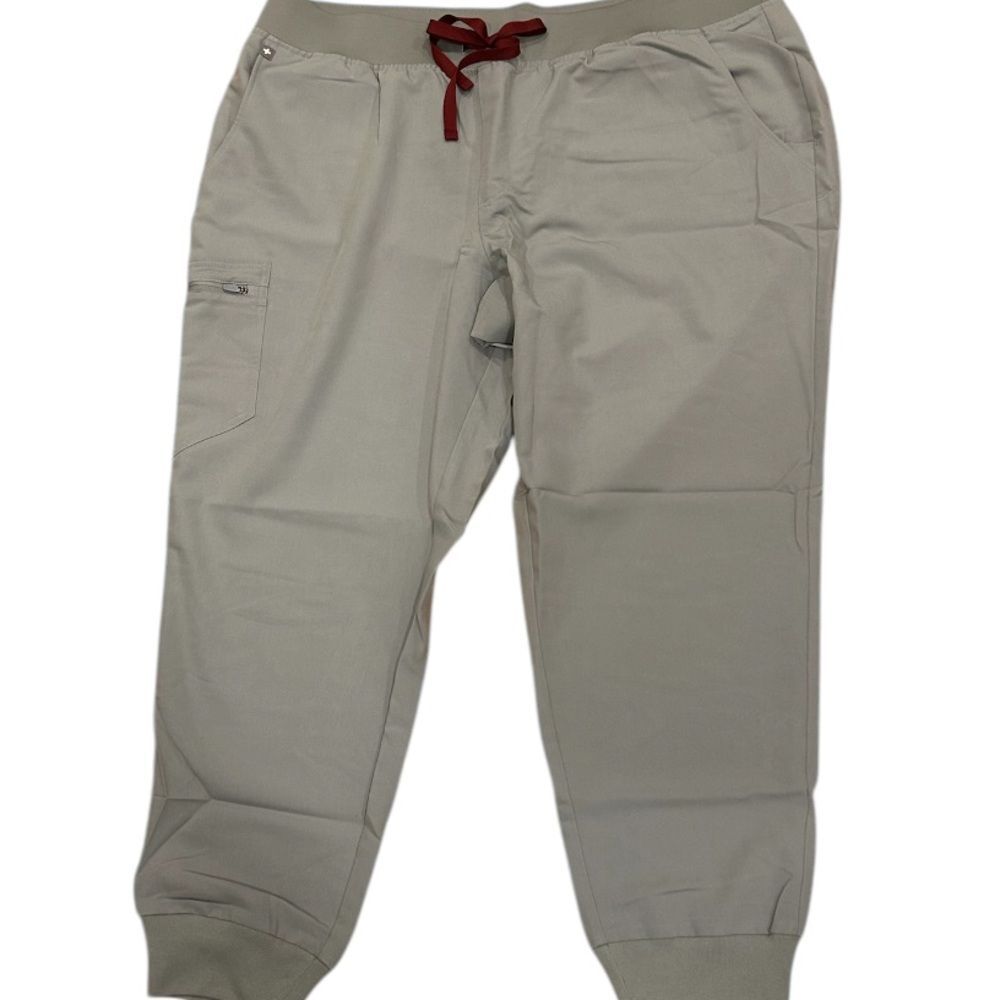 Figs Light Gray Women’s 2.0 Jogger Scrubs Size 3X New with tags MSRP 48.00